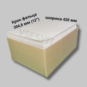 Стрічка перфорована фальцьована. СПФ 45-420-12 Есо (1600) 193443 фото