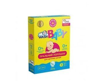 Doctor Wash Baby Порошок для прання з нейтральним ароматом 400 г 272715 фото