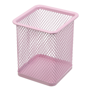 Підставка для ручок Buromax квадратна . PASTEL. металева. рожева BM.6201-10 271470 фото