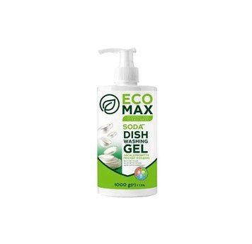 Ecomax рідина д/миття посуду 1000 гр. SODA 272525 фото