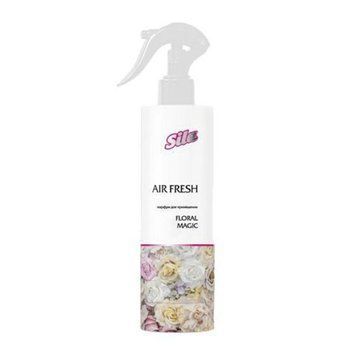 Парфум для приміщення ТМ "Sila" Air Fresh "Floral magic", в полімерній пляшці з розпилювачем, номінальний об''єм - 400мл 272668 фото