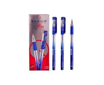 Ручка масляная RADIUS I-Pen принт.корпус картон.дисплей синий 273519 фото