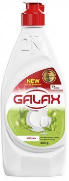 GALAX Концентрована рідина для миття посуду "Яблуко" 480 г 272527 фото