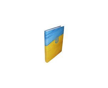 Папка MINICLIP 20мм А4 PP покриття жовто-блакитна (Прапор та Герб) ITEM321. UA 271530 фото