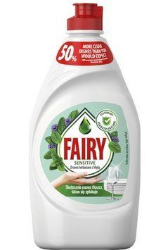 FAIRY миючий засіб для посуду 450мл Сенсетив Чайне дерево та м''ята 272532 фото
