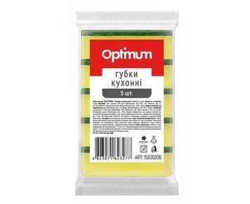 PRO Губка кухонная Optimum 5шт, 90*60*30 272903 фото