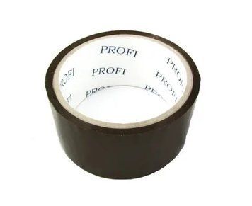 Стрічка поліпропіленова з липким шаром 48х45 Profi 40мкн.чорний 271631 фото