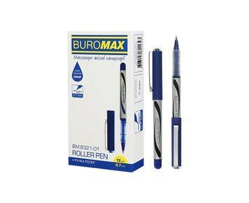 Ручка роллер Buromax 0.7 мм, синий BM.8321-01 273545 фото