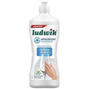 ЖИДКОСТЬ ЛЮДВИК ДЛЯ МЫТЬЯ ПОСУДА ГИПОАЛЛЕРГЕННЫЙ Ludwik 900 г 272539 фото