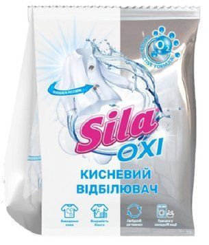 Відбілювач для тканин та засіб для видалення плям ТМ"Sila", в полімерному пакеті, маса нетто - 0,9 кг 272737 фото
