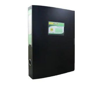 Папка-бокс на липучке А4. 5. 5 см 4Office (цв. в ассорт.) 4-241 180387 фото
