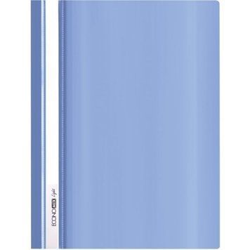 Папка-швидкозшивач А4 Economix Light E38503-02 без перфорації . синя 271556 фото