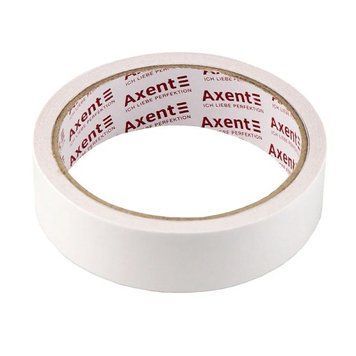 Стрічка клейка двустороння 24*10м AXENT 3101 270711 фото