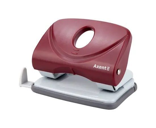 Діркопробивач 20 листів Axent 3820 Welle-2 з пластиковим верхом асорті 173139 фото