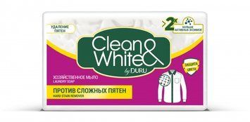 Duru clean&white господарське мило для видалення складних плям 120 г 272762 фото
